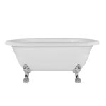 KRIS II Acrylic Clawfoot Double Ended Tub