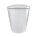 Heated Seat Kick Flush Smart Toilet Bidet Combo