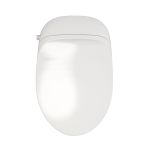 Heated Seat Kick Flush Smart Toilet Bidet Combo