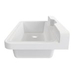 Alexander 48 Inch Cast Iron Wall Mount Farmhouse Trough Sink