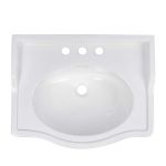 24 Inch Bathroom Pedestal Sink