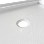 Maidstone Rejuvenate 32 in. D x 48 in. W x 2 3/4 in. H Center Drain Single Threshold Shower Base in White