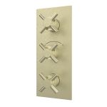 Thermostatic Valve -3F- 3 Cross Handles