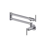 Contemporary Pot Filler Wall Mount Kitchen Faucet
