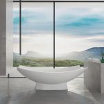 Gabriel 70 Inch Resin Hammock Freestanding Tub