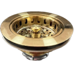 Solid Brass Kitchen Sink Strainer