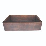 36 Inch Single Bowl Copper Farmhouse Sink