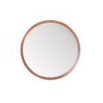 Round Copper Mirror