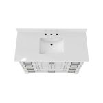 Hampshire 48 Inch Oak Vanity with Rectangle Sink