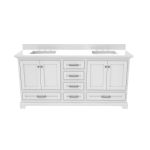 Hampshire 72 Inch Oak Vanity with Rectangle Sink