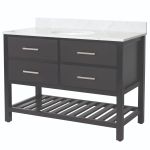 Holden 48 Inch Oak Console Vanity