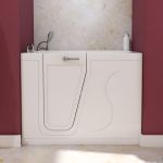 Mortimer 52 Inch Acrylic Walk-In Tub