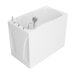 Mortimer 52 Inch Acrylic Walk-In Tub