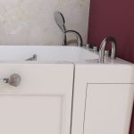 Mortimer 52 Inch Acrylic Walk-In Tub