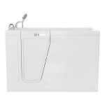 Mortimer 59 Inch Acrylic Walk-In Tub