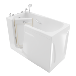Mortimer 59 Inch Acrylic Walk-In Tub