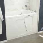Mortimer 59 Inch Acrylic Walk-In Tub