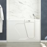 Mortimer 59 Inch Acrylic Walk-In Tub