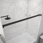 Dual Straight Shower Curtain Rod