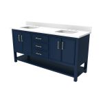 Millie 72 Inch Oak Vanity with Rectangle Undermount Sink
