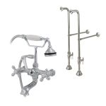 Freestanding English Telephone Faucet - Classic Spout