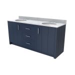 Wexler 72 Inch Solid Oak Bathroom Vanity