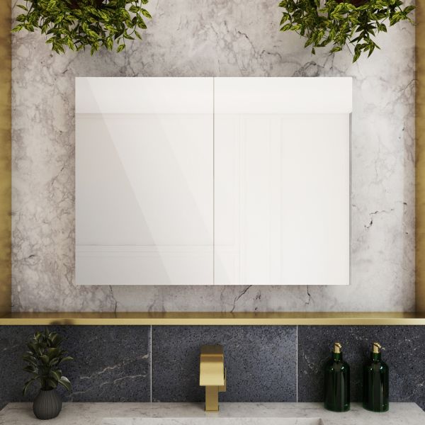 Corvina 32 x 24 inch Double Door Medicine Cabinet