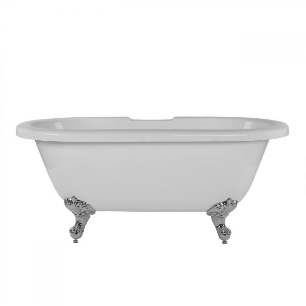 KRIS II Acrylic Clawfoot Double Ended Tub