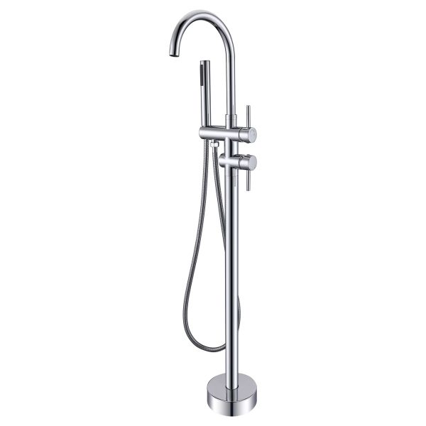 Chrome - Freestanding Tub Faucet