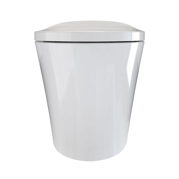 Heated Seat Kick Flush Smart Toilet Bidet Combo