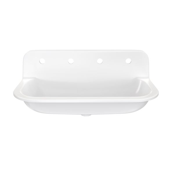 Nicholas 36 Inch Cast Iron Kitchen / Bathroom Sink 2 Pair of 8