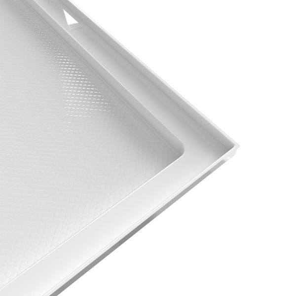 Maidstone Rejuvenate 36 in. D x 48 in. W x 2 3/4 in. H Center Drain Single Threshold Shower Base in White