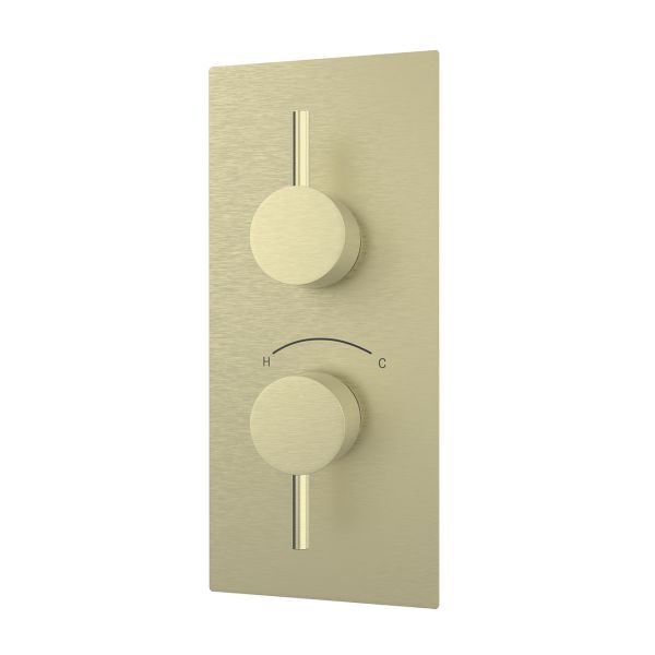 Thermostatic Valve - 2 Round Handles