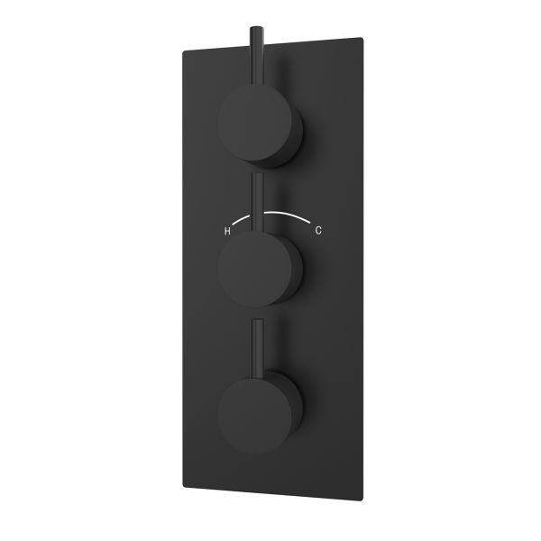 Thermostatic Valve -4F- 3 Round Handles