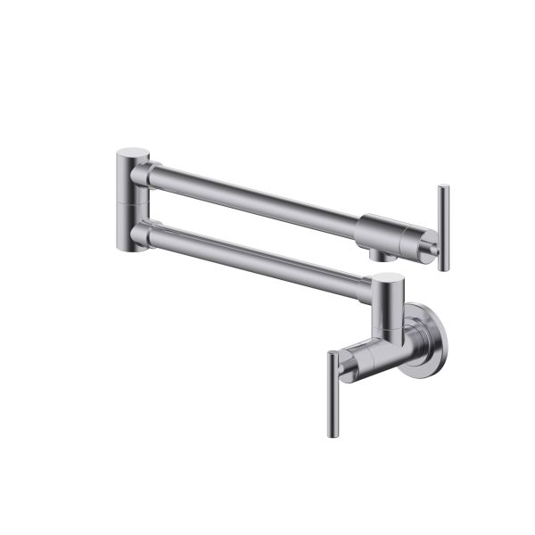 Contemporary Pot Filler Wall Mount Kitchen Faucet