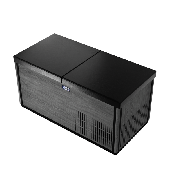 Revive 67 Inch Polar Hot Freestanding Tub - Gray