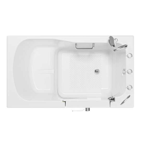 Mortimer 52 Inch Acrylic Walk-In Tub