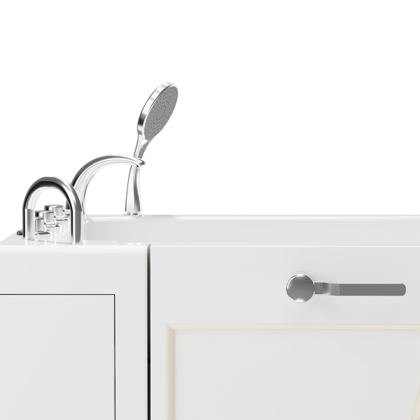 Mortimer 59 Inch Acrylic Walk-In Tub