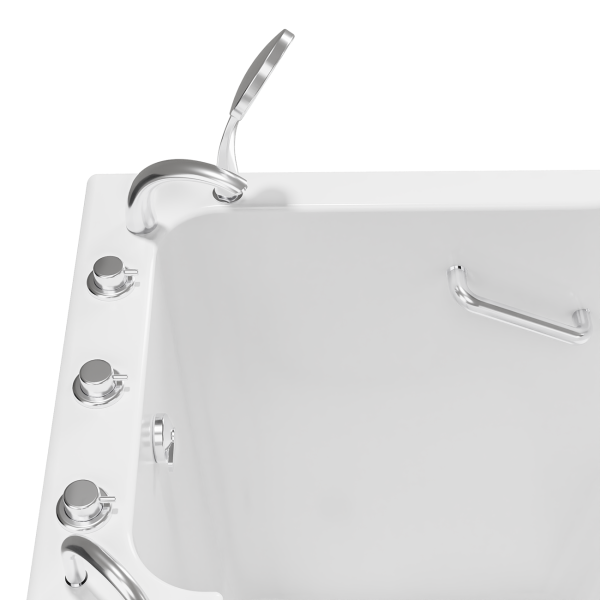 Mortimer 59 Inch Acrylic Walk-In Tub