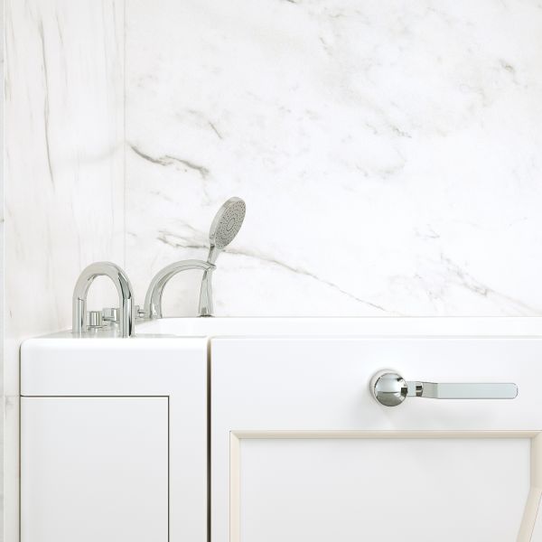 Mortimer 59 Inch Acrylic Walk-In Tub