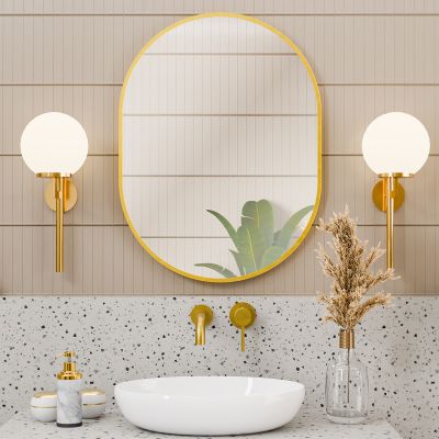 Eria 24 by 32 Inch Oval Mirror