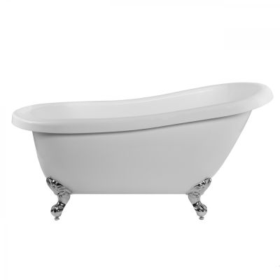 WILSHIRE ACRYLIC CLAWFOOT SLIPPER TUB