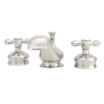Mila Widespread Bathroom Sink Faucet - Metal Cross Handles