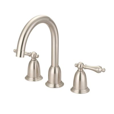 Widepread Bathroom Sink Faucet - Metal Lever Handles
