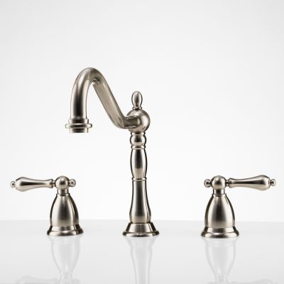 Ashford Widespread Bathroom Sink Faucet - Metal Lever Handles