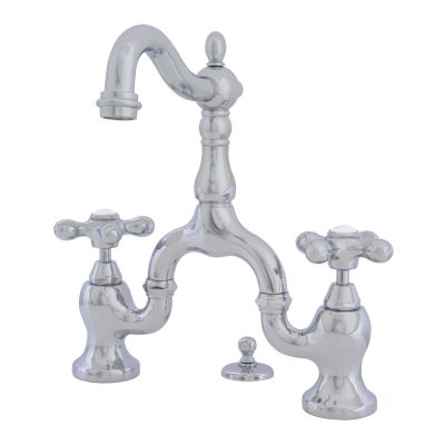 Bellmont Bridge Bathroom Sink Faucet - Metal Cross Handles