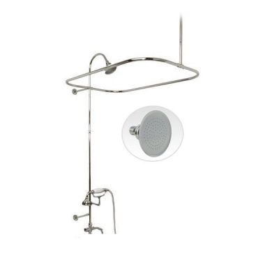 Clawfoot Tub End Mount Shower Conversion Kit
