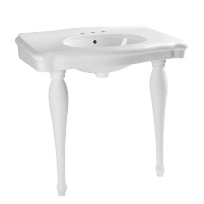 34 Inch Console Sink Traditional Console Sink