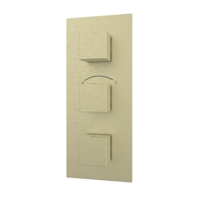 Thermostatic Valve -3F- 3 Square Handles