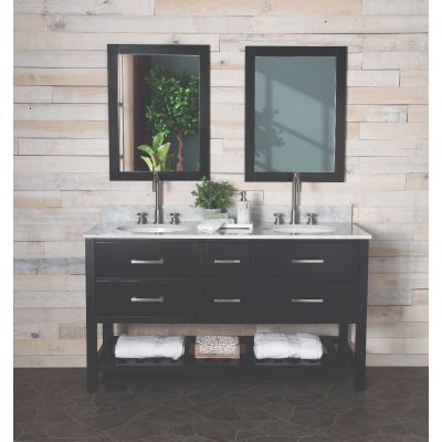 Holden 60 Inch Birch and Oak Console Vanity